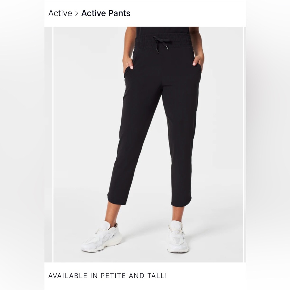 SPANX Black Ankle Pants